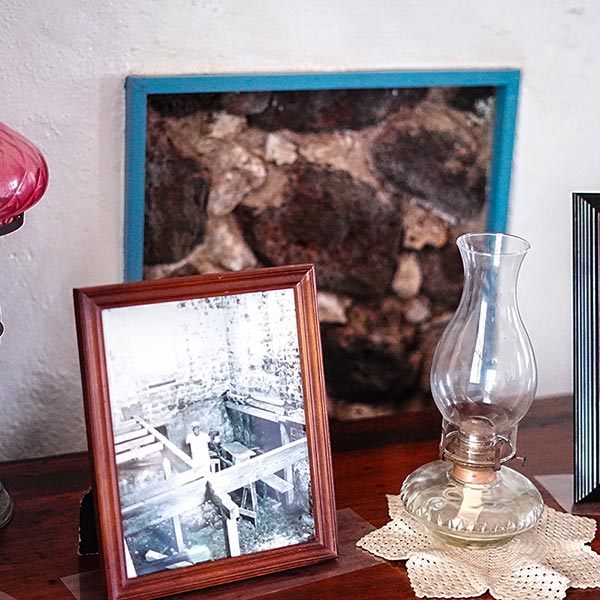 image of a photography of a worker on the desk at the Balwin Home.